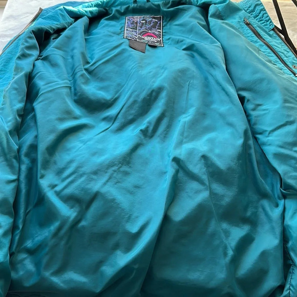 MOUNTAIN GOAT Vintage Anorak Jacket Teal Embroidered Western Vibe, Size Medium - Picture 14 of 16